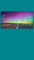 Izhevsk weather widget/clock Affiche