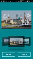 Kazan weather widget/clock capture d'écran 1