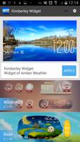 Kimberley weather widget/clock imagem de tela 2