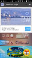برنامه‌نما Kristiansand weather widget عکس از صفحه