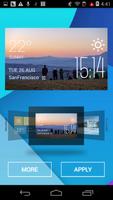 Matareya weather widget/clock ภาพหน้าจอ 1