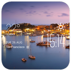 Piraeus weather widget/clock иконка