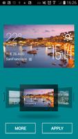 Piraeus weather widget/clock スクリーンショット 1