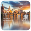 Prague weather widget/clock