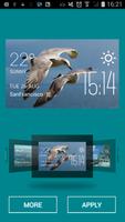 Rabat weather widget/clock captura de pantalla 1