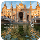 Sevilla weather widget/clock 圖標