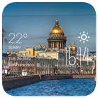 St. Petersburg weather widget آئیکن