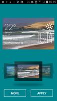 Tangier weather widget/clock 스크린샷 1