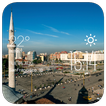 Tirana weather widget/clock