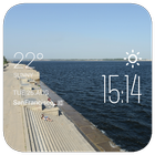 Volgograd weather widget/clock icon