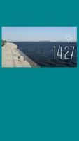 Volgograd weather widget/clock poster