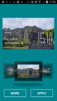 Wabowden weather widget/clock syot layar 1