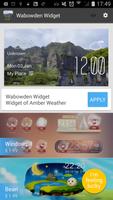 برنامه‌نما Wabowden weather widget/clock عکس از صفحه