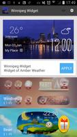 Winnipeg weather widget/clock screenshot 2