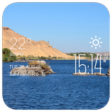 Zagazig weather widget/clock-icoon