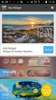 Alta weather widget/clock скриншот 2