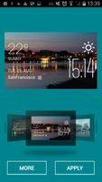 Bangor weather widget/clock 截图 1