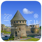 Brest weather widget/clock アイコン