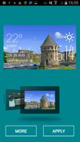 Brest weather widget/clock syot layar 1