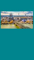 Cologne weather widget/clock poster