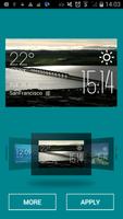 Dundee weather widget/clock screenshot 1