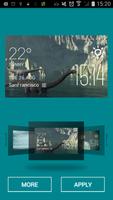 Giant nothosaur weather widget captura de pantalla 1