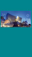 Halle weather widget/clock Cartaz