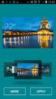 Leipzig weather widget/clock 截图 1