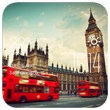 London weather widget/clock