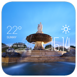 Aix-en-provence weather widget biểu tượng