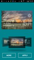 Salisburg weather widget/clock screenshot 1