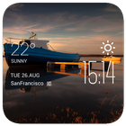 Swansea weather widget/clock 图标