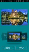 Stuttgart weather widget/clock screenshot 1