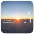 Icona Sunrise weather widget/clock