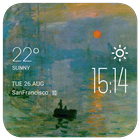 Sunrise Impression Widget أيقونة