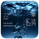 APK water weather widget/clock