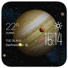 Jupiter weather widget/clock иконка