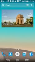 New Delhi Weather Widget capture d'écran 1