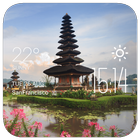 Bali Weather Widget/Clock icône