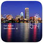 Boston Weather Widget/Clock icon