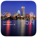 Boston Weather Widget/Clock icon