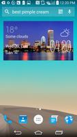 Boston Weather Widget/Clock screenshot 1