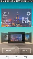 Hong Kong Weather Widget Poster