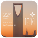 Riyadh Weather Widget/Clock APK
