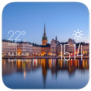 Stockholm Weather Widget/Clock APK