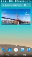 San Francisco Weather Widget 스크린샷 1