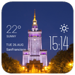 Warsaw Weather Widget/Clock