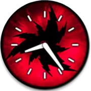 Sharingan Widget Clock Watch