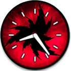 ikon Sharingan Widget Clock Watch