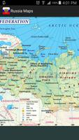 Russia Map Cities,Roads,Rivers syot layar 1